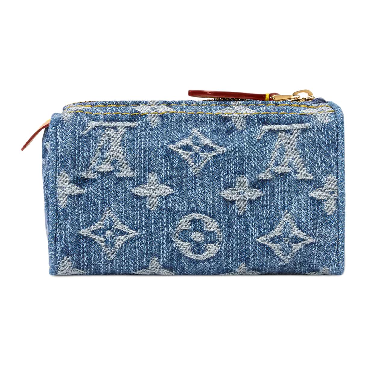 Женский кошелек Louis Vuitton Trousse SPEEDY (синий) — фото 3
