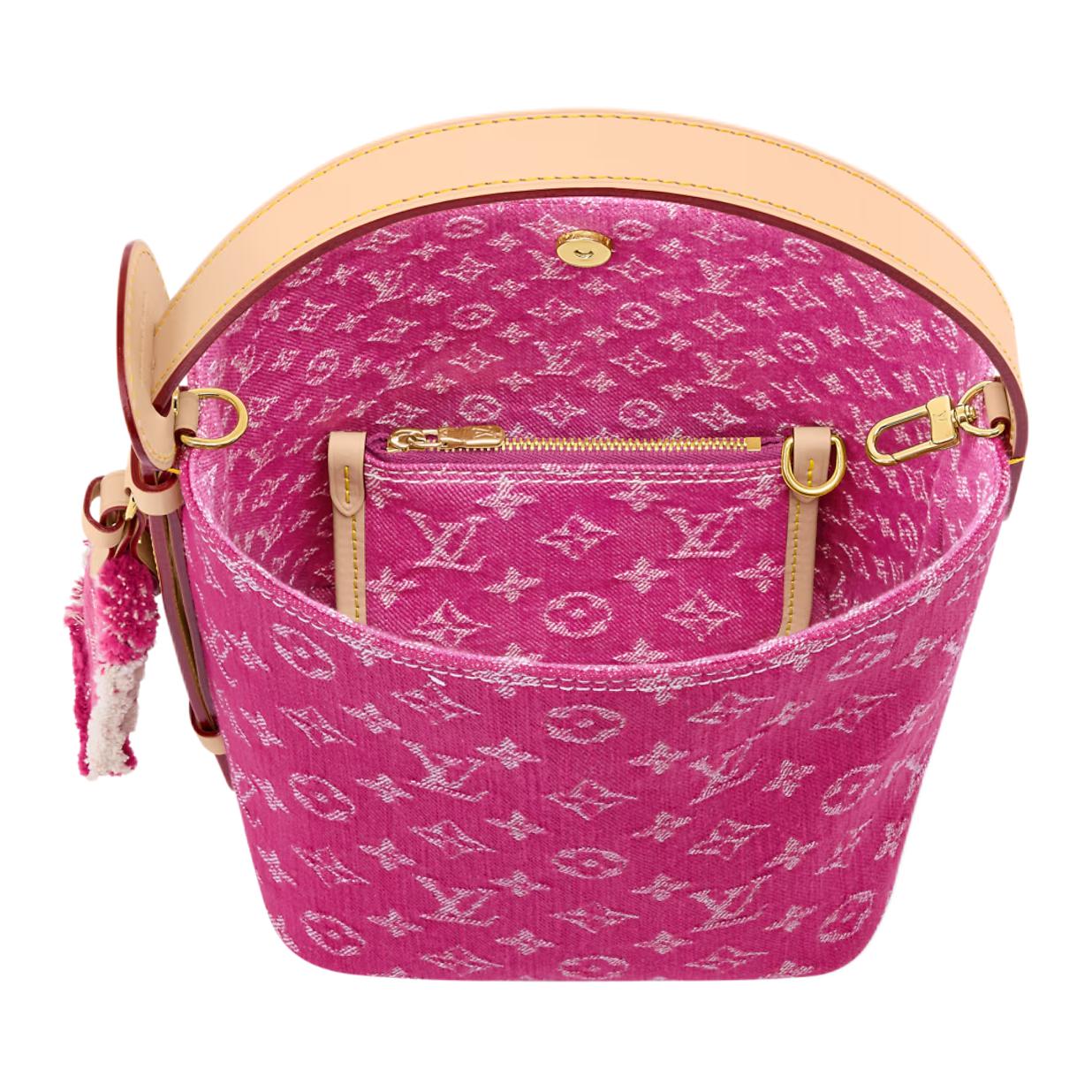 Женская сумка Louis Vuitton LOUIS VUITTON All In BB (фиолетовый) — фото 5