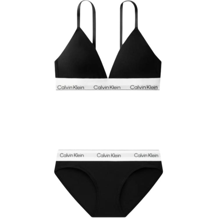 Женский комплект белья CALVIN CALVIN KLEIN (черный)