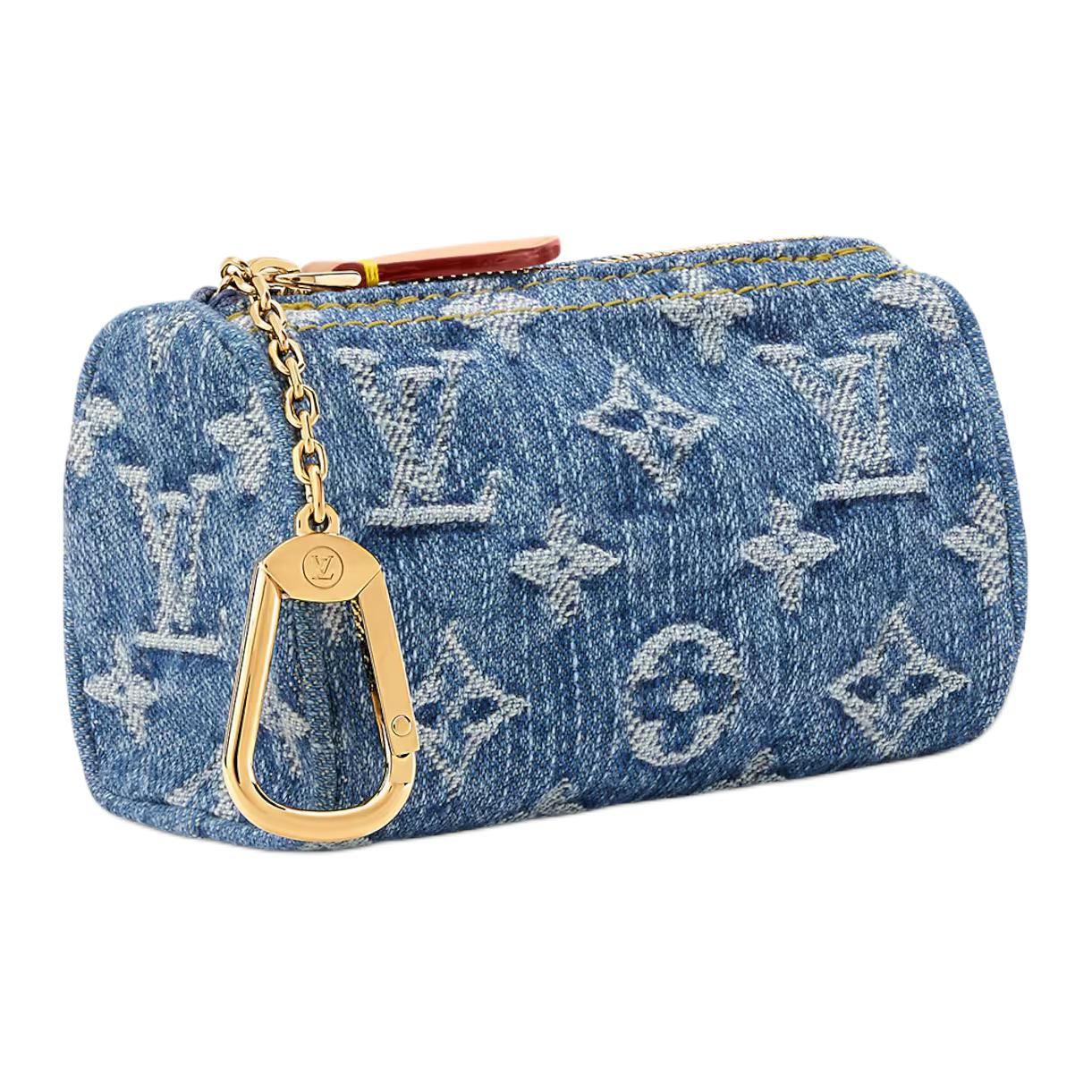 Женский кошелек Louis Vuitton Trousse SPEEDY (синий) — фото 2