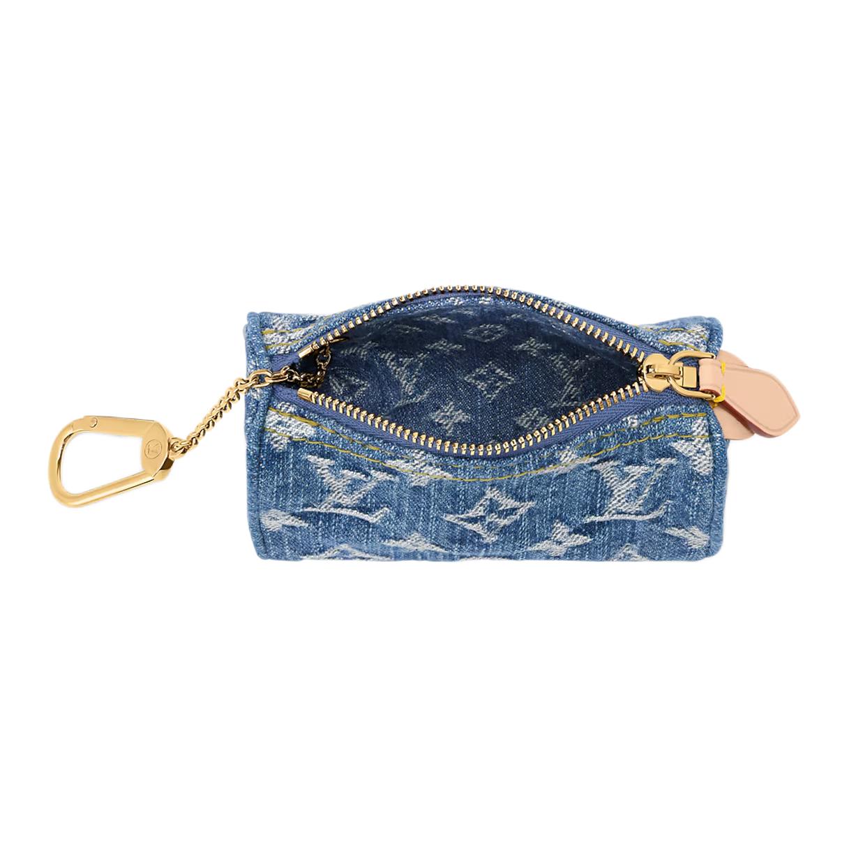 Женский кошелек Louis Vuitton Trousse SPEEDY (синий) — фото 4