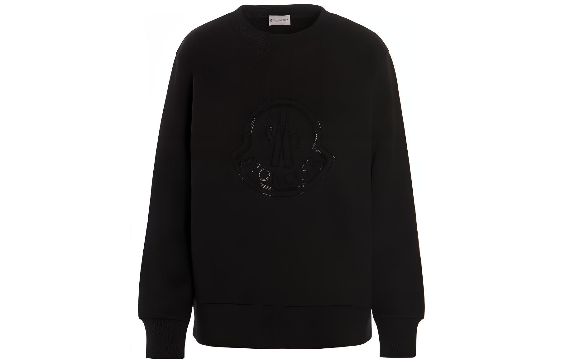 Женское худи Moncler FW21 (черное)