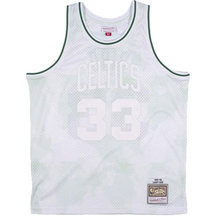 Mitchell Ness Basketball Jersey Unisex Light Green
