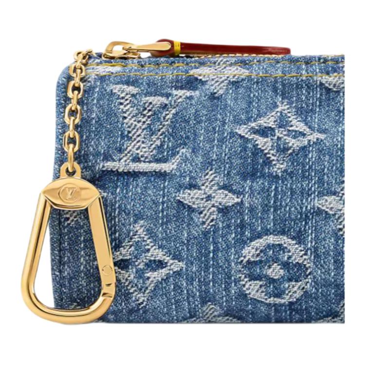 Женский кошелек Louis Vuitton Trousse SPEEDY (синий) — фото 5
