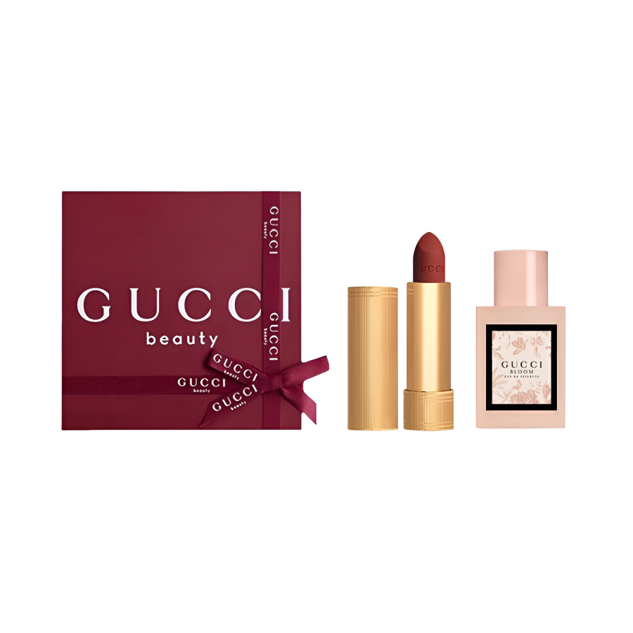 Парфюмерный набор Gucci Bloom Set (розовый)