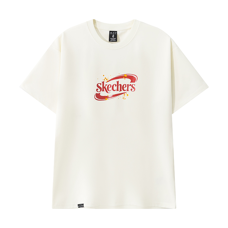 Футболка Skechers Retro College (белая)