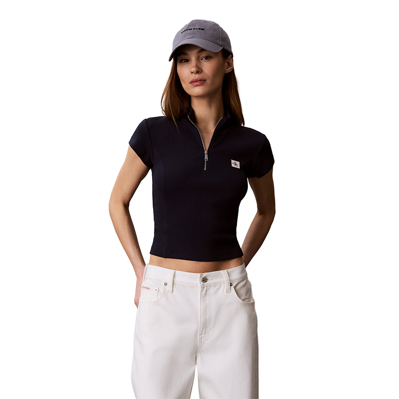 Женская футболка CALVIN KLEIN (черная)