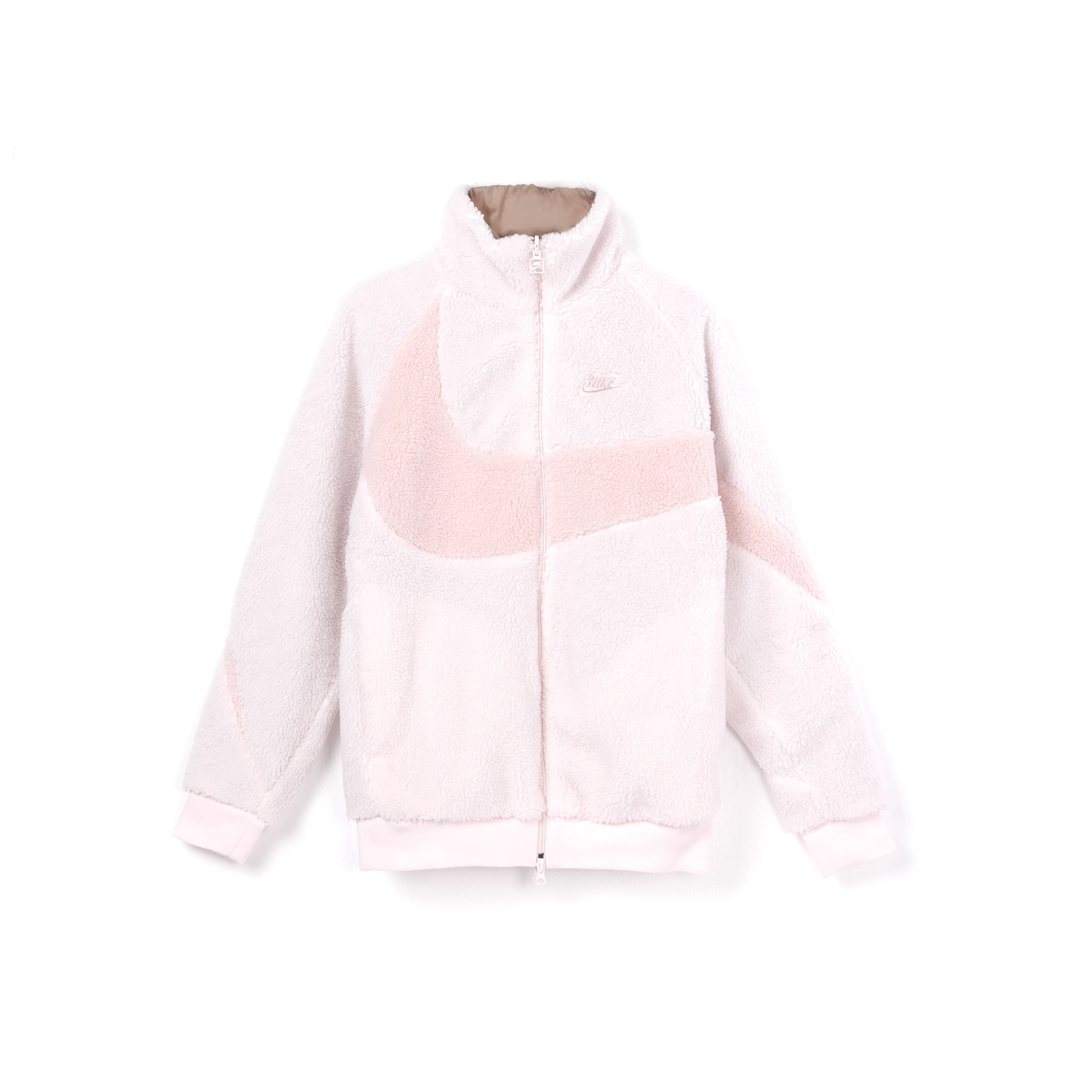 Nike Big Swoosh Reversible Boa Jacket Asia Sizing