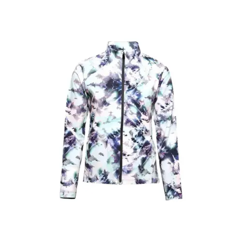 Under Armour Launch Jackets Women's Blue Stand Collar Moderate Other