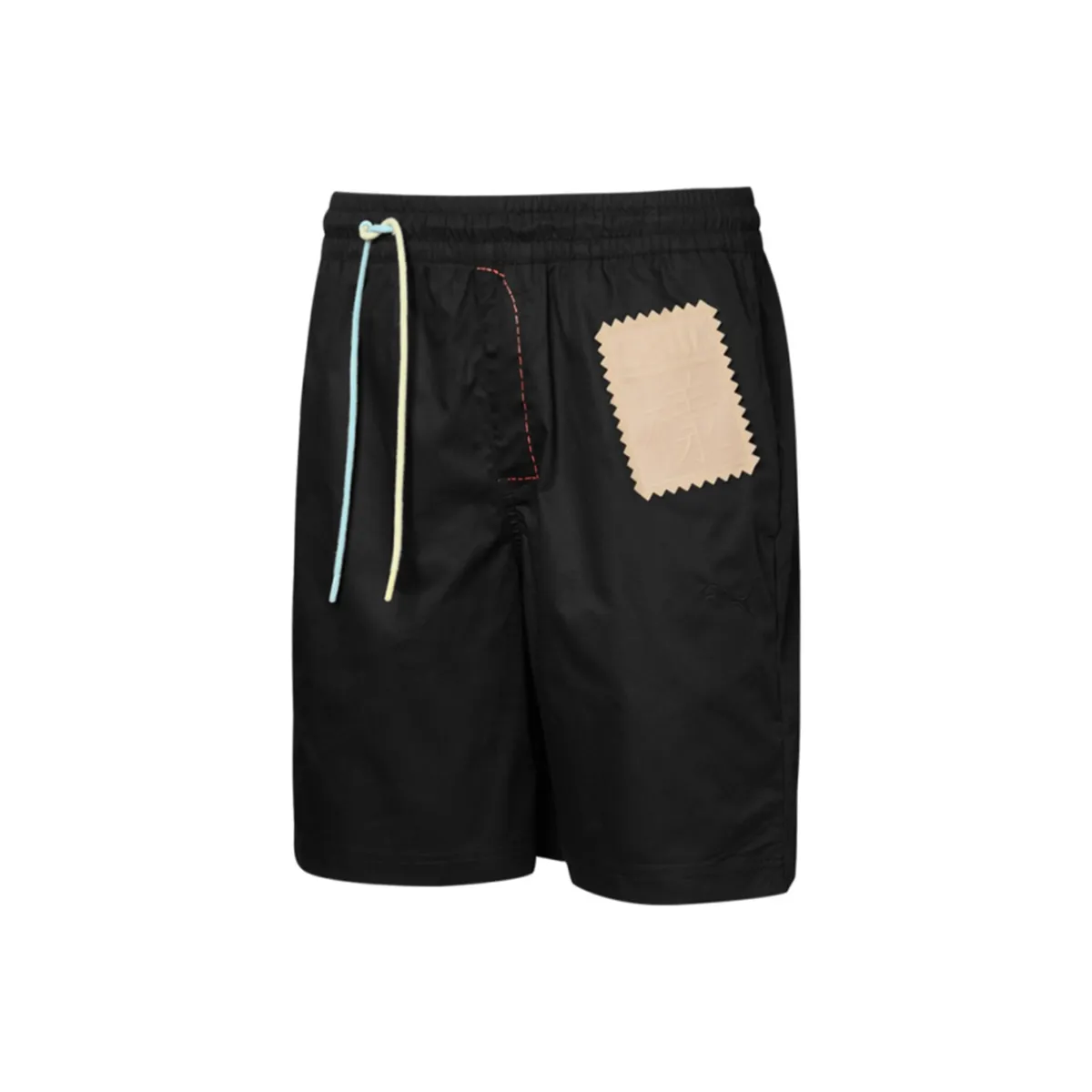 PUMA Sports Shorts Men's Black Moderate Straight Fit Pants