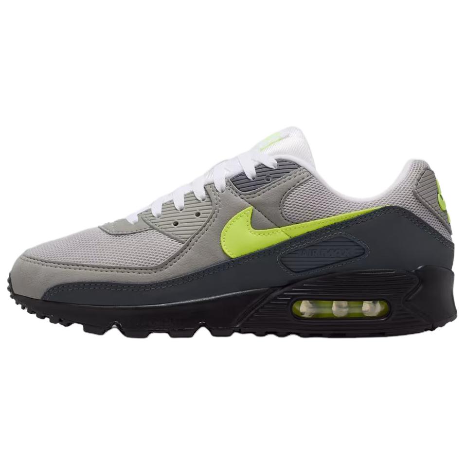 Мужские кроссовки Nike Nike Air Max 90 (серо-желтые)