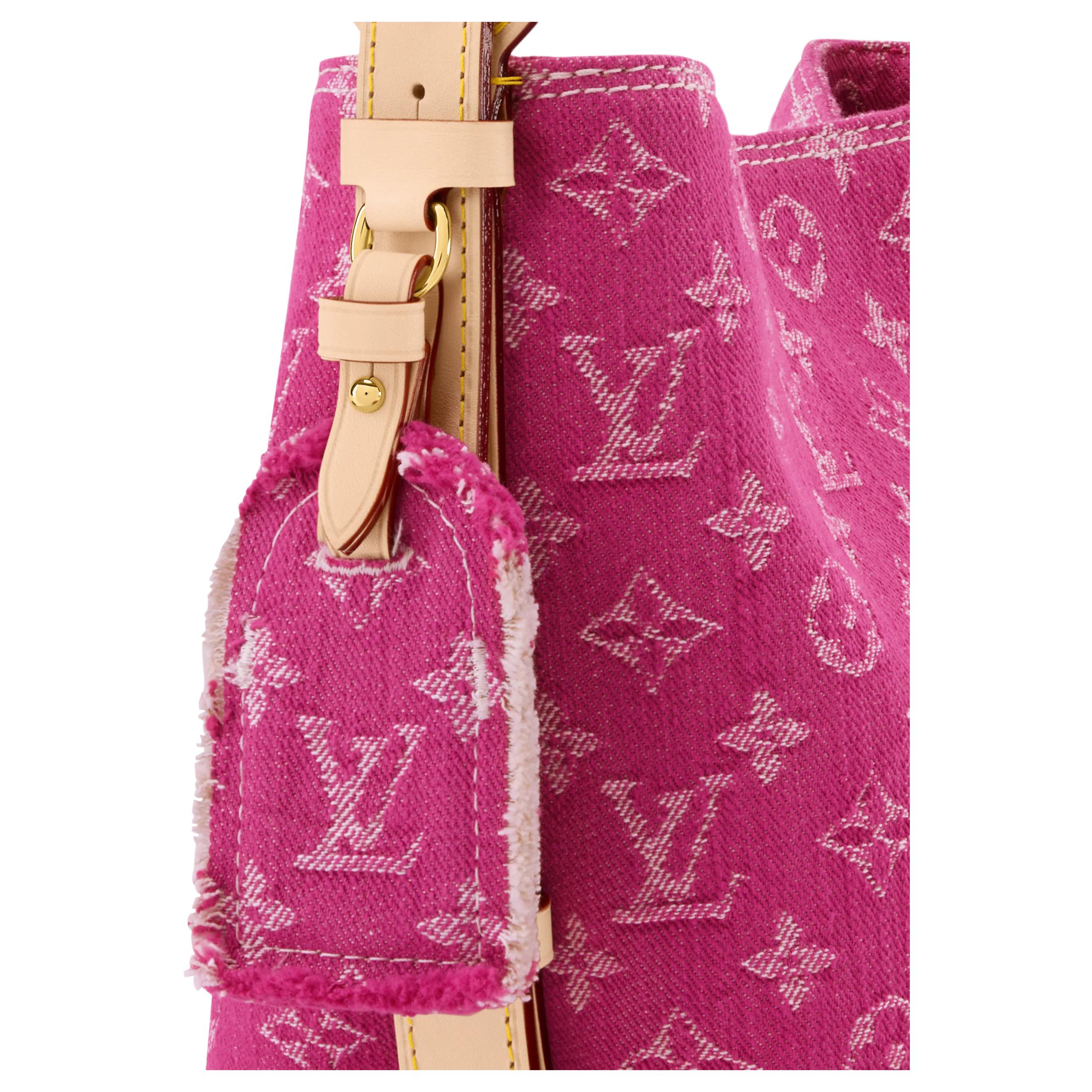 Женская сумка Louis Vuitton LOUIS VUITTON All In BB (фиолетовый) — фото 7