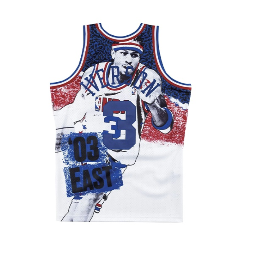 Mitchell Ness Basketball Jersey SW Fan Edition Men’s White