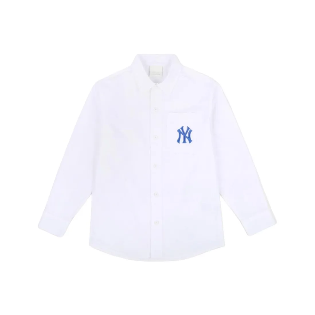 MLB New York Yankees Shirts Unisex White Lapel Moderate