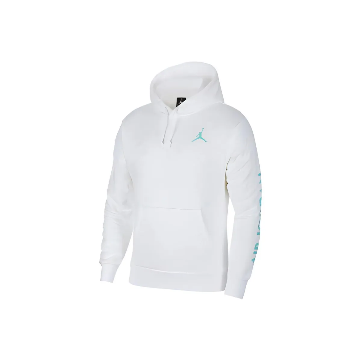 Jordan Sweatshirts Men's White Hooded Moderate Regular