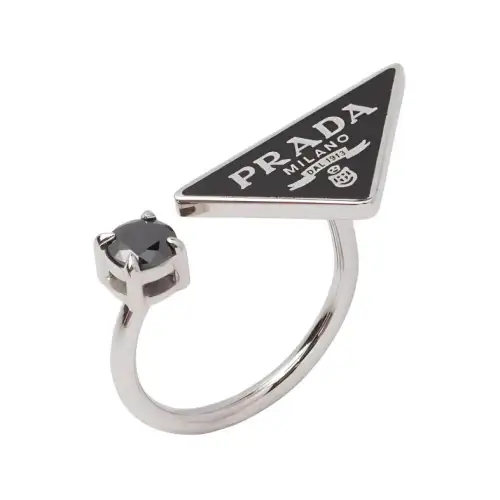 PRADA Rings Women's Black