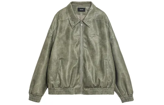 IMXS Leather Jackets Unisex Lapel Moderate