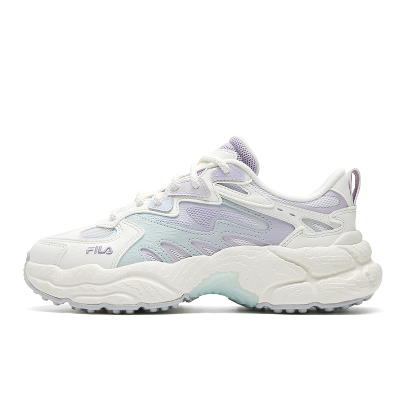 Женские кроссовки Fila FERN (бело-голубые)