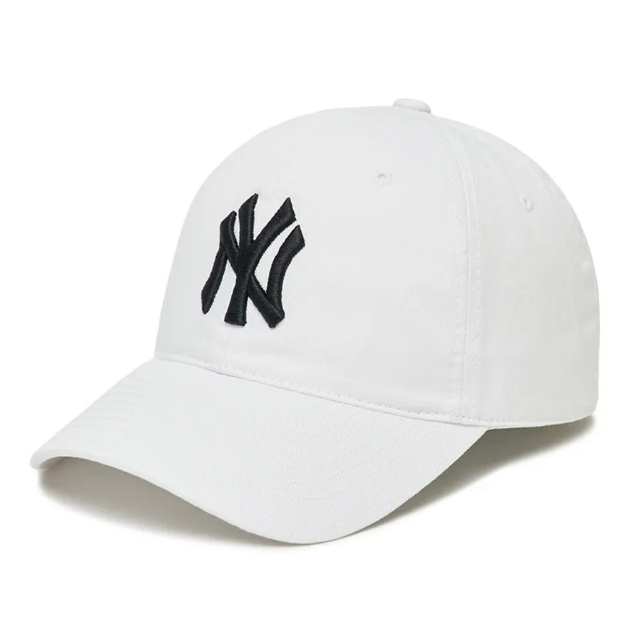 MLB Cotton Baseball Caps Unisex White