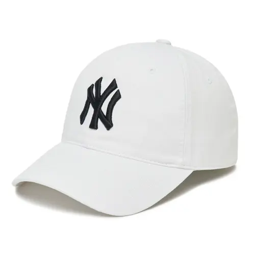 MLB Cotton Baseball Caps Unisex White