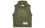Jordan Sweatshirt Men's Medium Olive Green/Gray Black