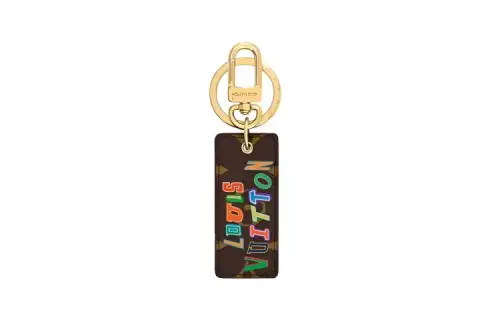LOUIS VUITTON X Nba Letters Tab Key Holder & Bag Charm Monogram