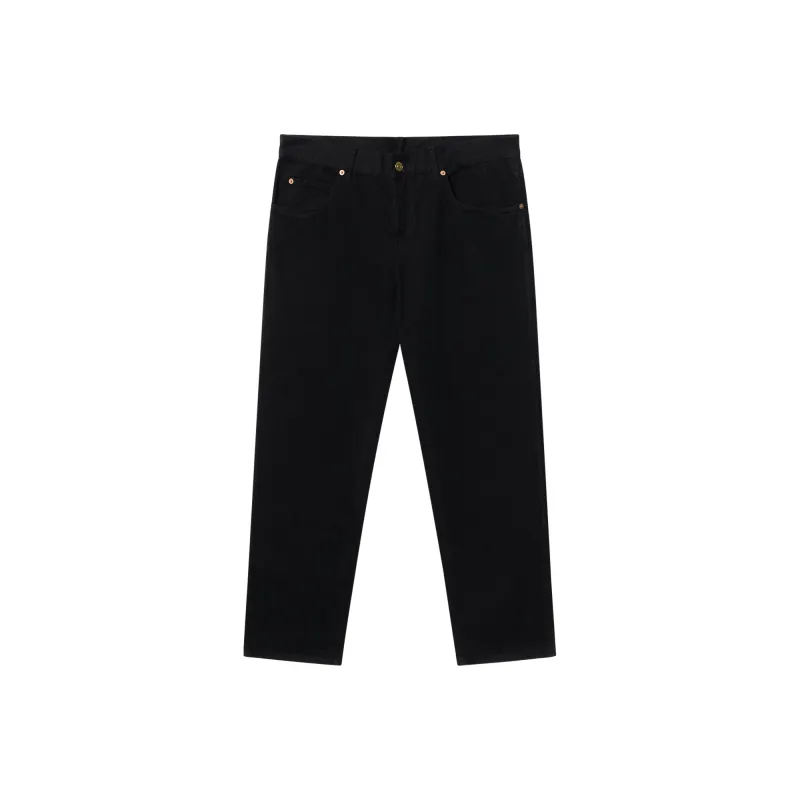 Horsebit-detail jeans