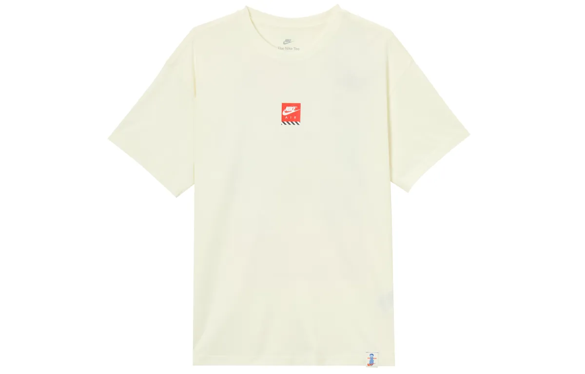 Nike Sportswear AS U NSW TEE M90 OC SOLE FOOD T Shirt Men's Ecru