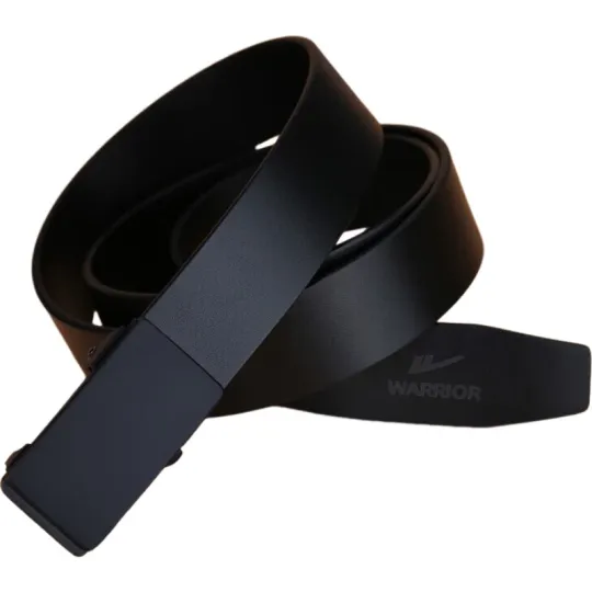 Warrior Split Cow Leather Belts Men's 3.3cm