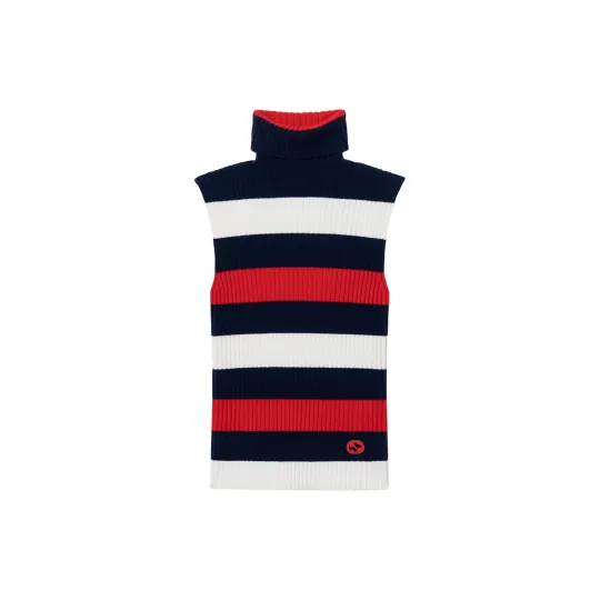 GUCCI Rib Knit Turtleneck Top