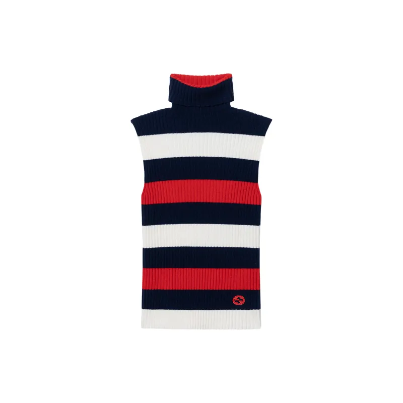 GUCCI Rib Knit Turtleneck Top