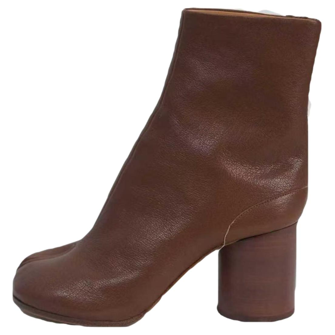 Женские ботинки Maison Maison Margiela (коричневый)