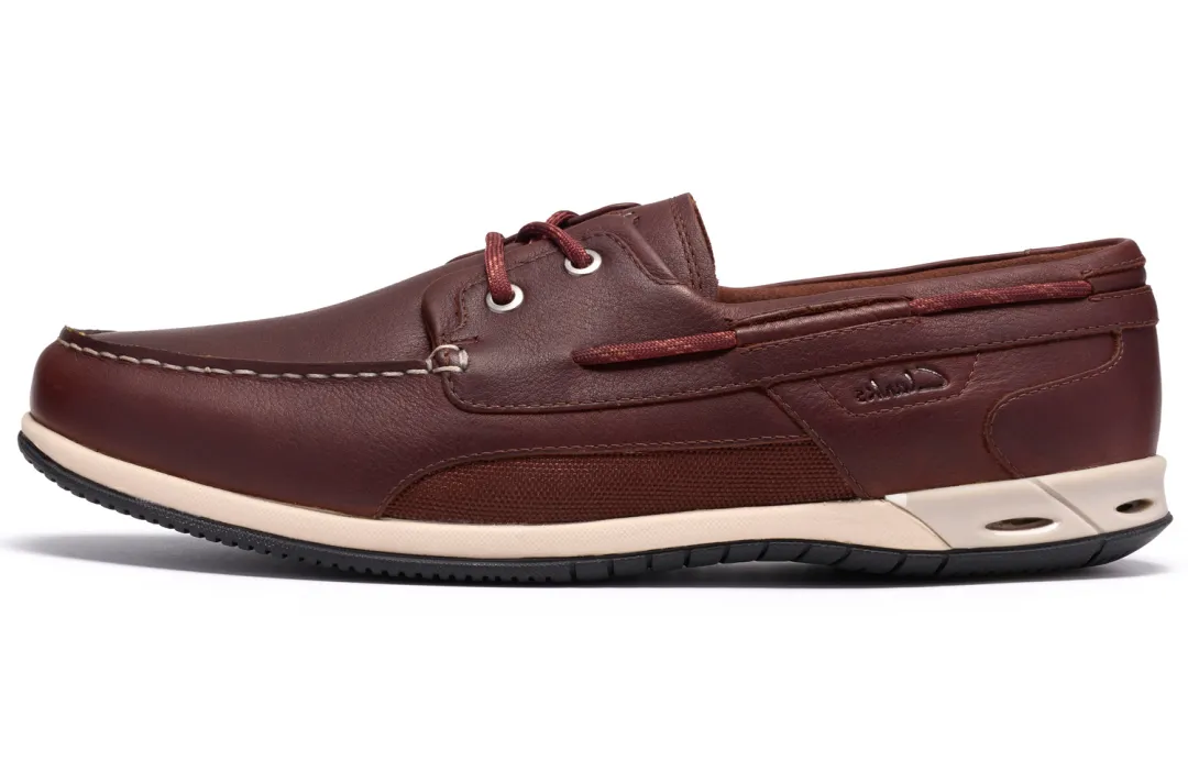 Clarks Orson Sail Cow Leather Comfortable Loafers Men's Brown