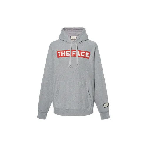 GUCCI 'The Face' Hoodie 'Grey'