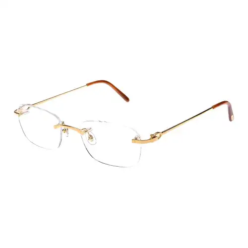 Cartier Rectangular Frame Glasses