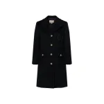 GUCCI Double G Embroidery Coat