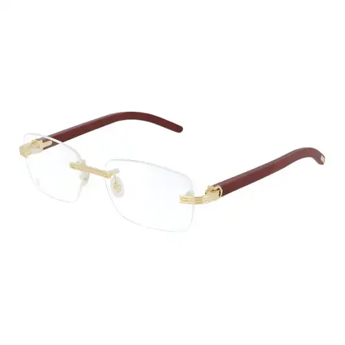 Cartier Rectangular Frame Glasses
