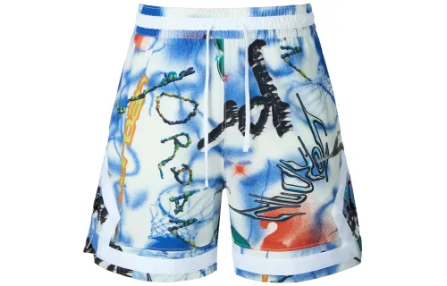 Jordan SportDri FIT Diamond Casual Shorts Men's White/Black