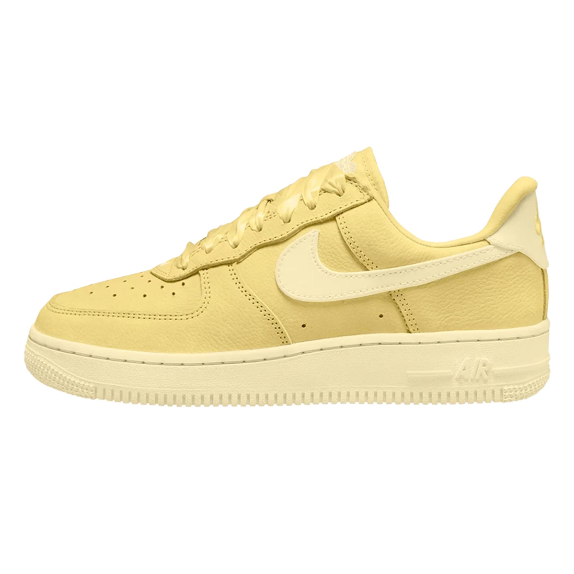 Женские кроссовки Nike Air Force 1 (желтые)