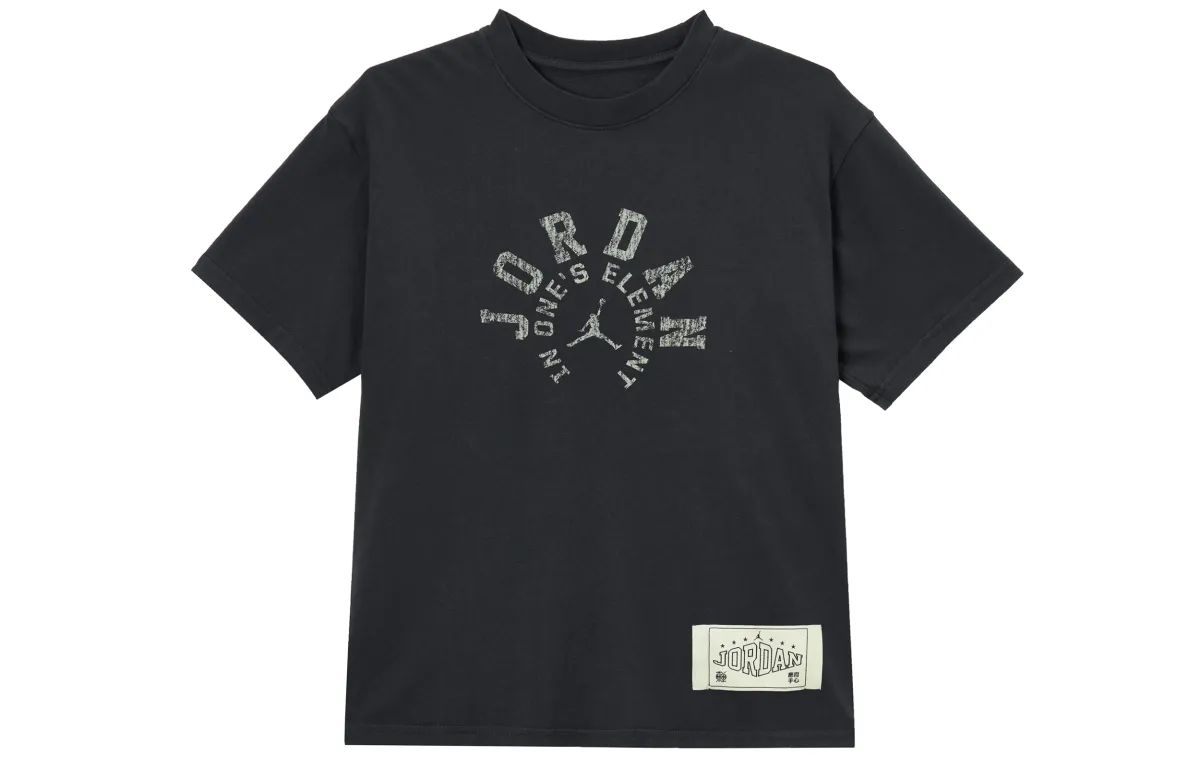 Jordan T Shirt Women's Gray Black/Medium Olive Green
