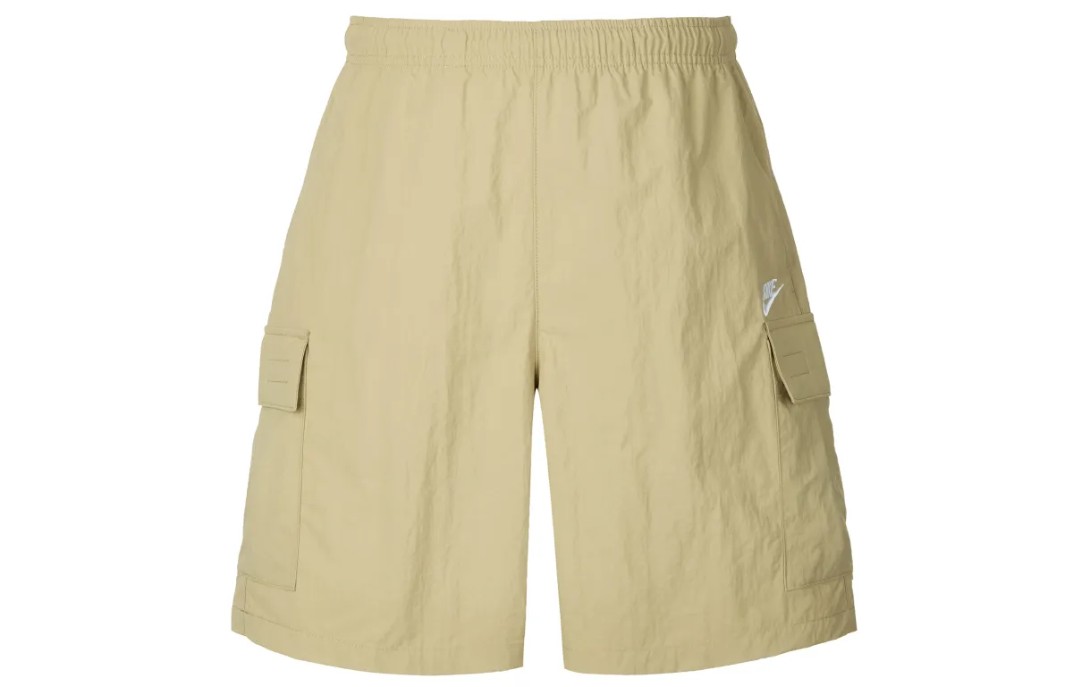 Nike Club Casual Shorts Men's Khaki Moderate