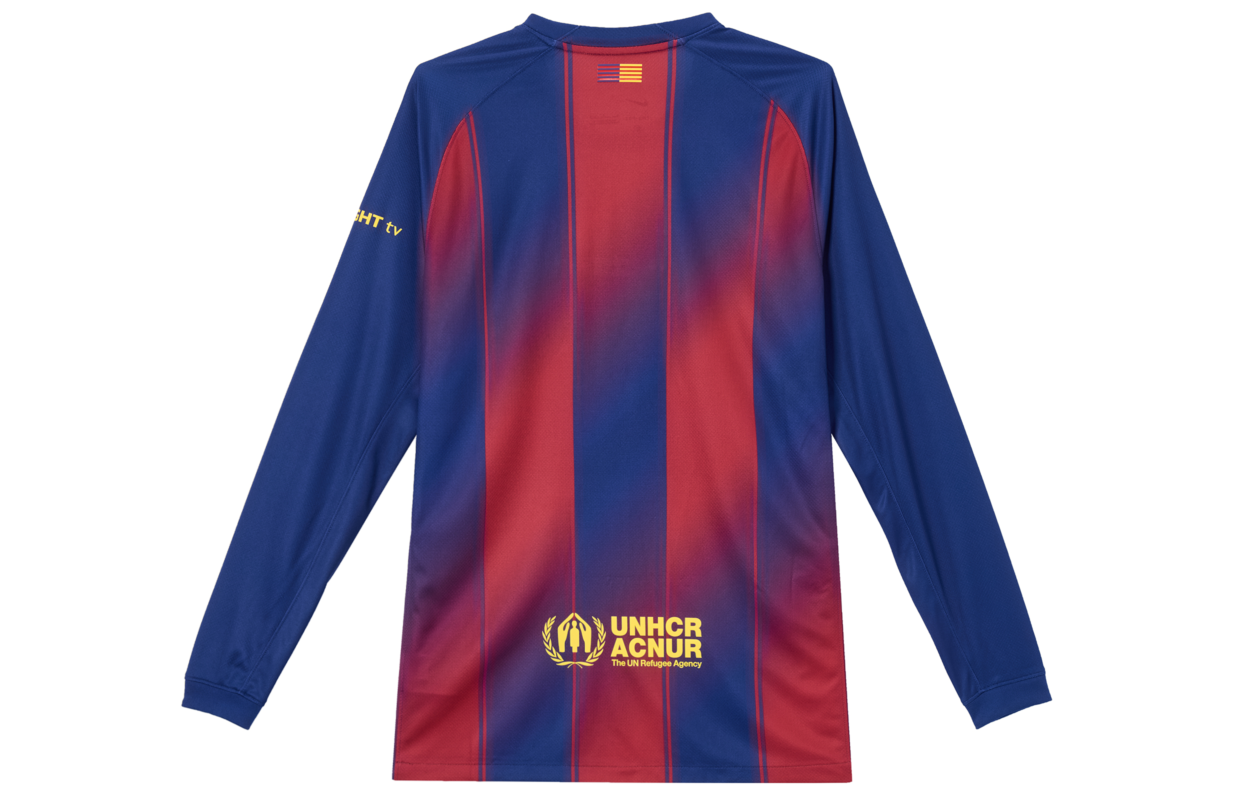 Nike Fc Barcelona 2025/26 Stadium Home Men’s Nike Dri-FIT Soccer Replica Long-Sleeve Jersey