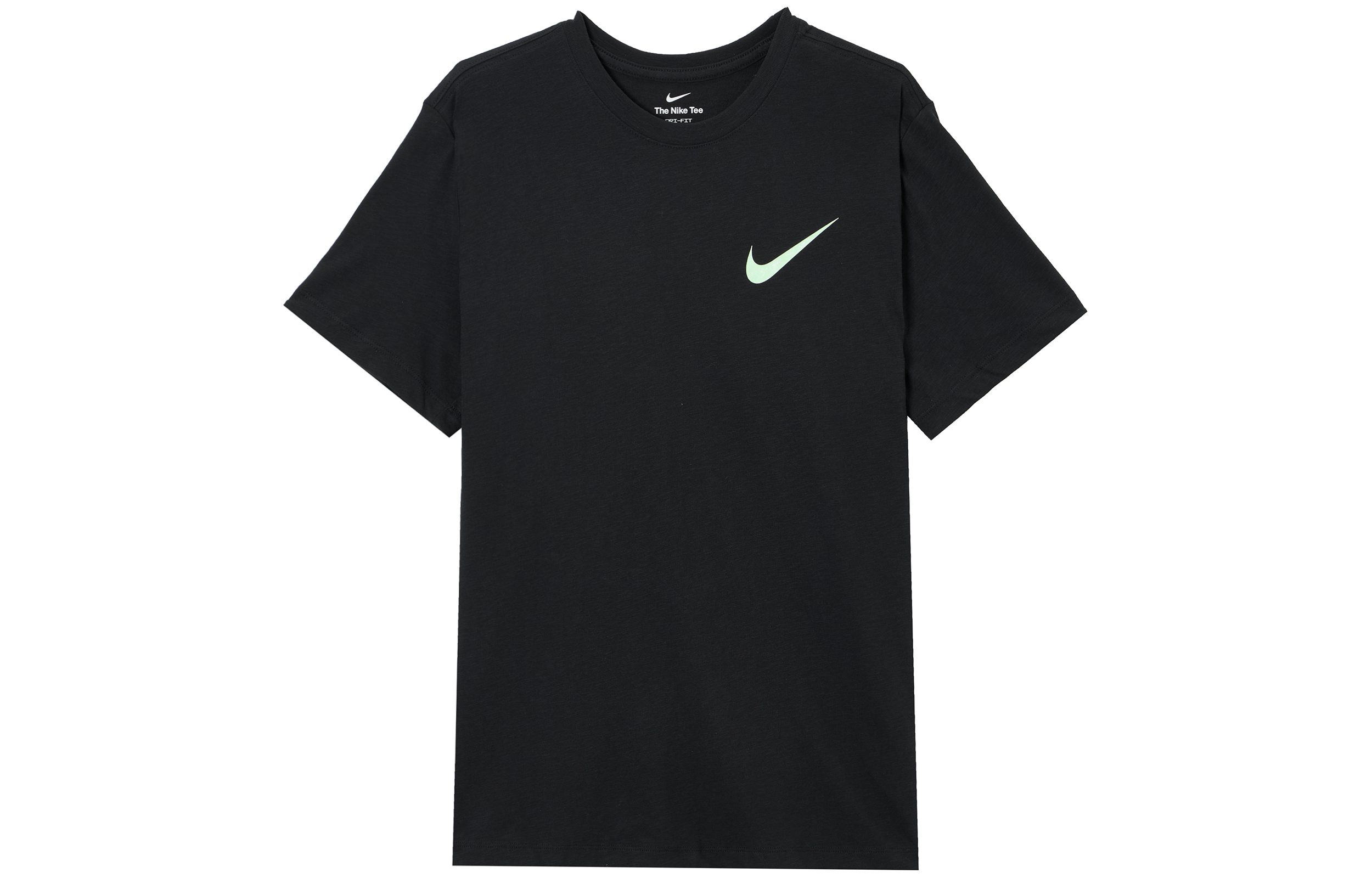 Nike Sports breathable comfortable elastic black short sleeve T-shirt for gym, quick dry