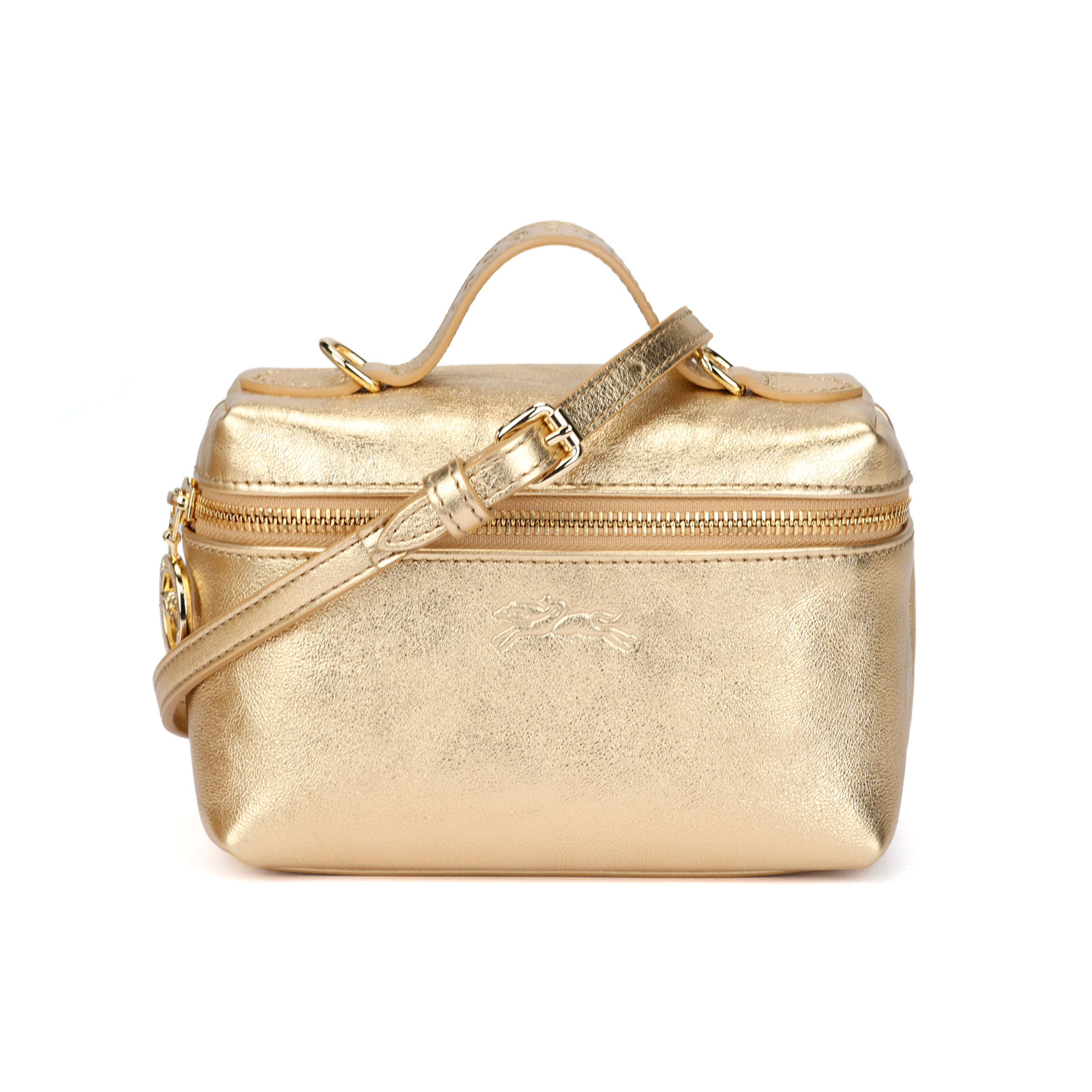 Женская сумка LONGCHAMP (золотая)