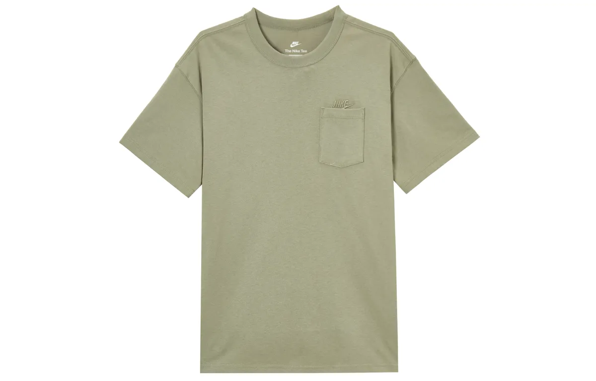 Nike SportswearSwoosh Premium Essentials T Shirt Men's Light Army Green