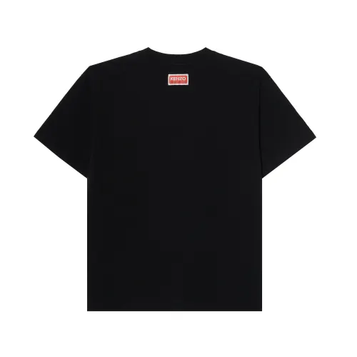 KENZO X Nigo Boke Flower Women's Crest Oversized T Shirt Black