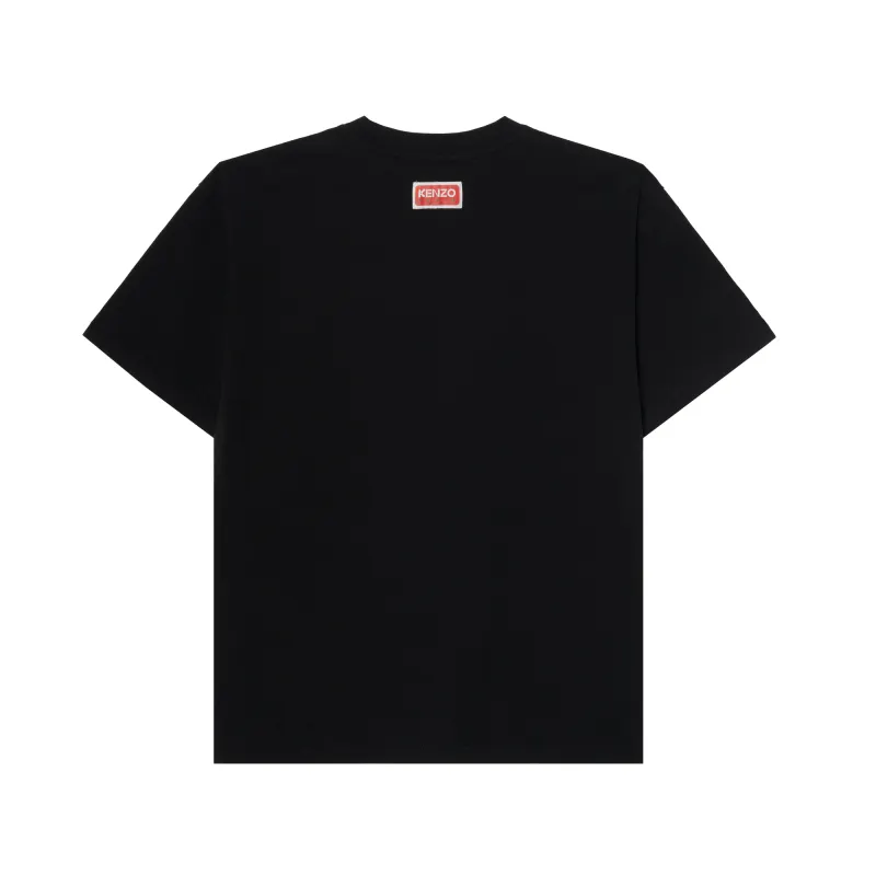 KENZO X Nigo Boke Flower Women's Crest Oversized T Shirt Black