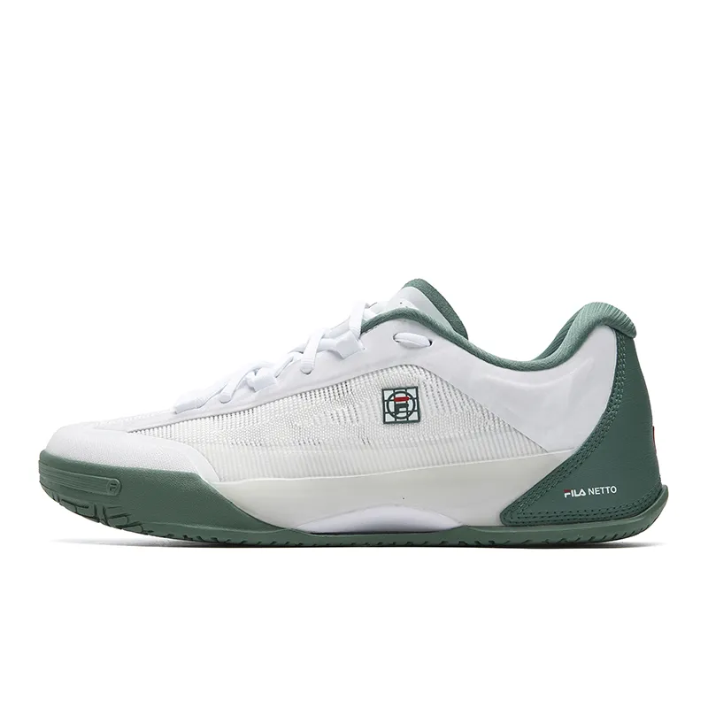 FILA NETTO POINT Cushioning Abrasion Resistant Breathable Lightweight Low top Tennis Shoes Men's