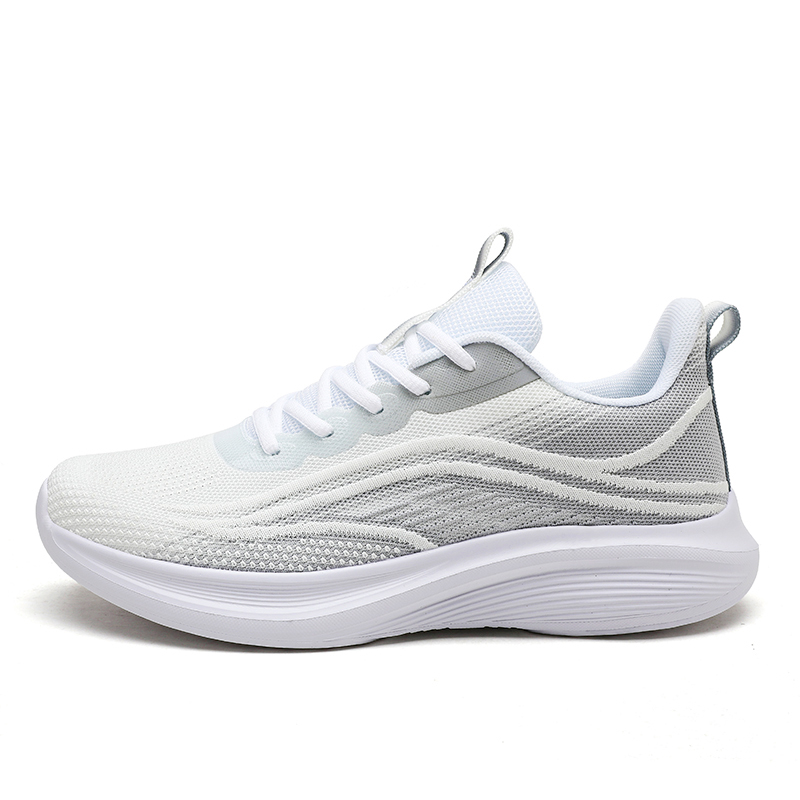 BIANSULONG Low top Running Shoes Men’s White Gray