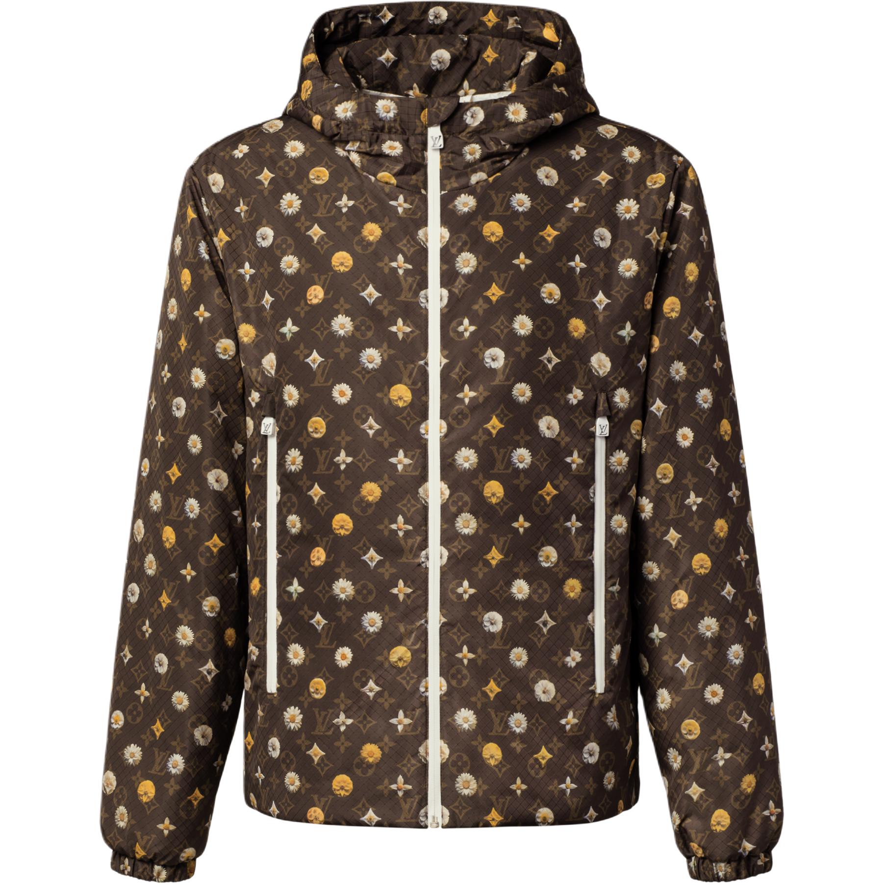 Мужская куртка Louis Vuitton 1AJRGW (черная)